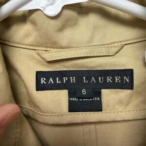 Ralph Lauren Beige Cotton Jacket